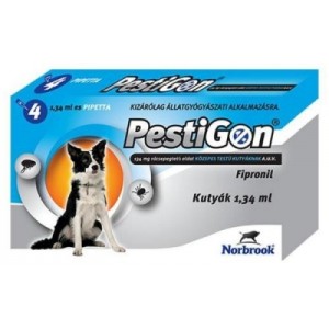 PestiGon Spot On Kutya M 10-20kg 1x1,34ml - 2 700 Ft